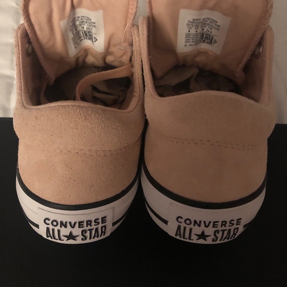 Converse CTASM 557979C Suede Dust Pink Size 8 - Picture 2 of 5